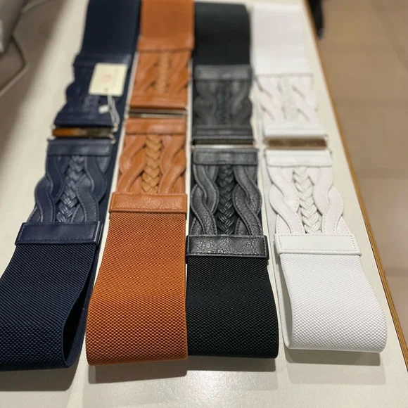 Grace Karin 4 Braided Belts 4X 46” New - Picture 3 of 10